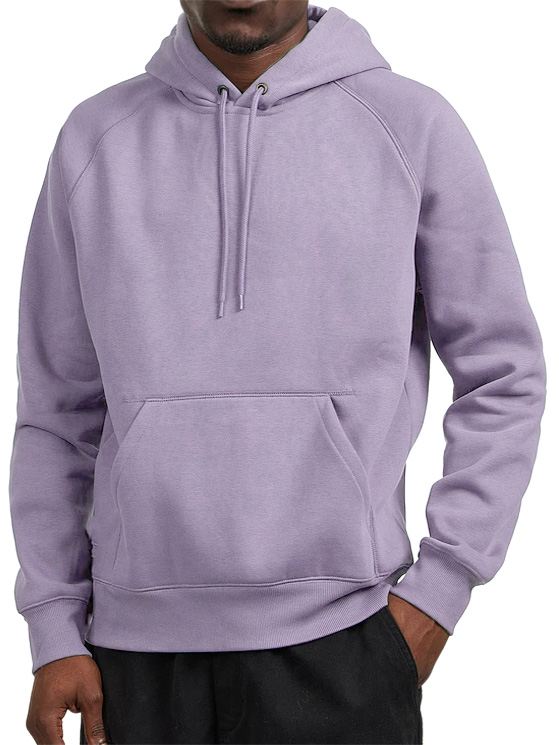 Men's Casual Everyday Pocket Raglan Sleeve Hooded Sweatshirt