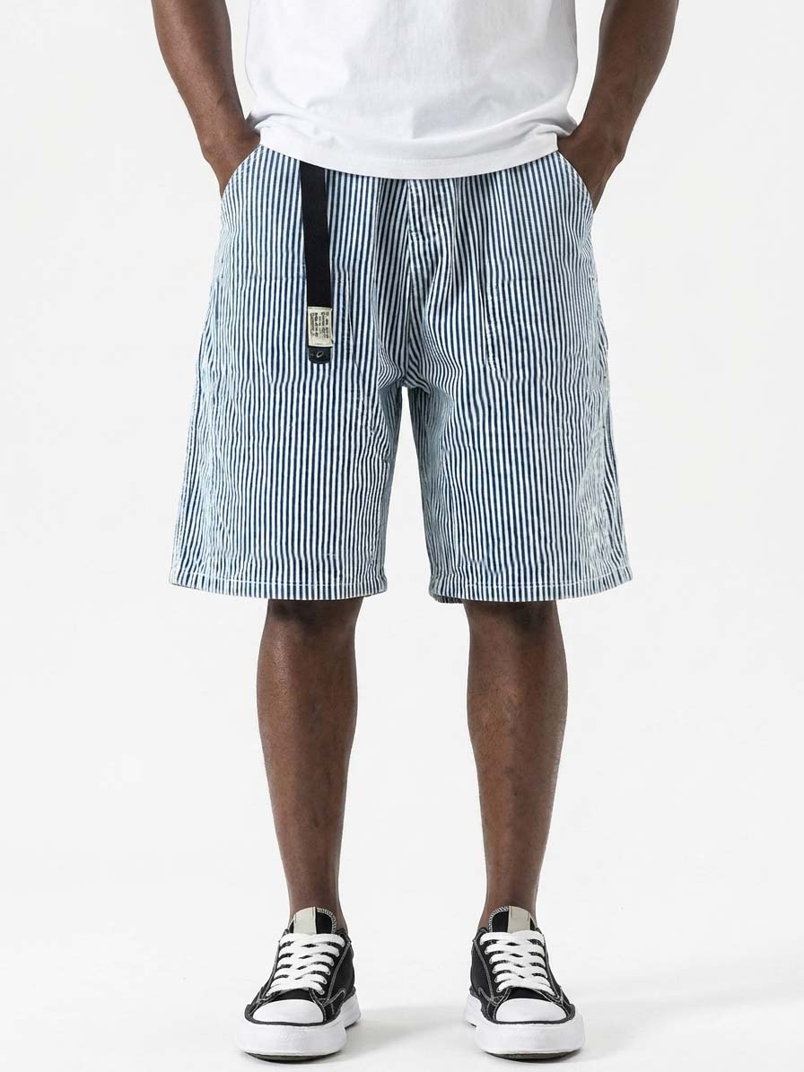 Stylish Striped Casual Shorts