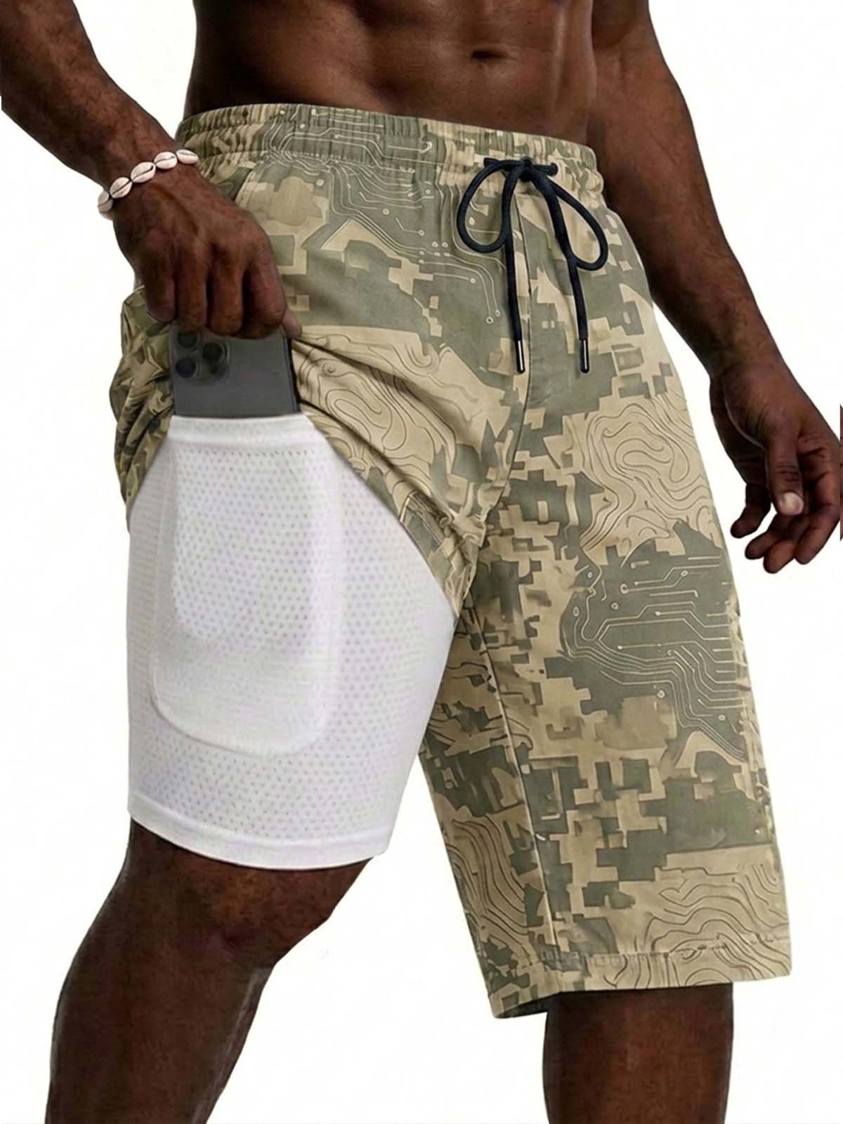 Quick-Drying Shorts with Lined Pockets