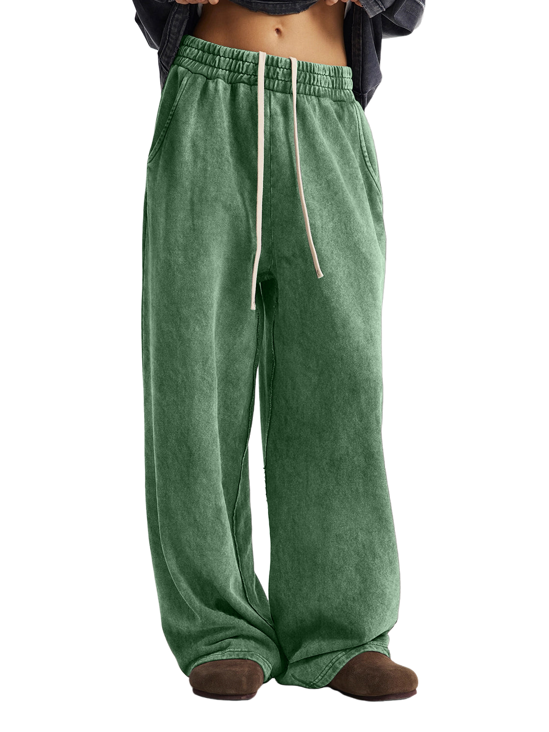Men's Retro Casual Fashion Washed Distressed Casual Trousers