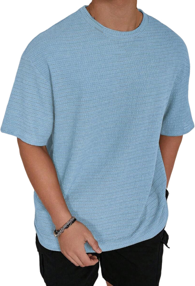 Men's Retro Fashion Casual Short-sleeved Round Neck T-shirt