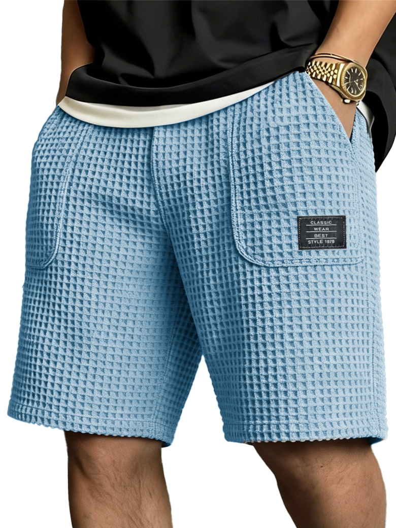 Men's Fashion Retro Loose Pocket Shorts