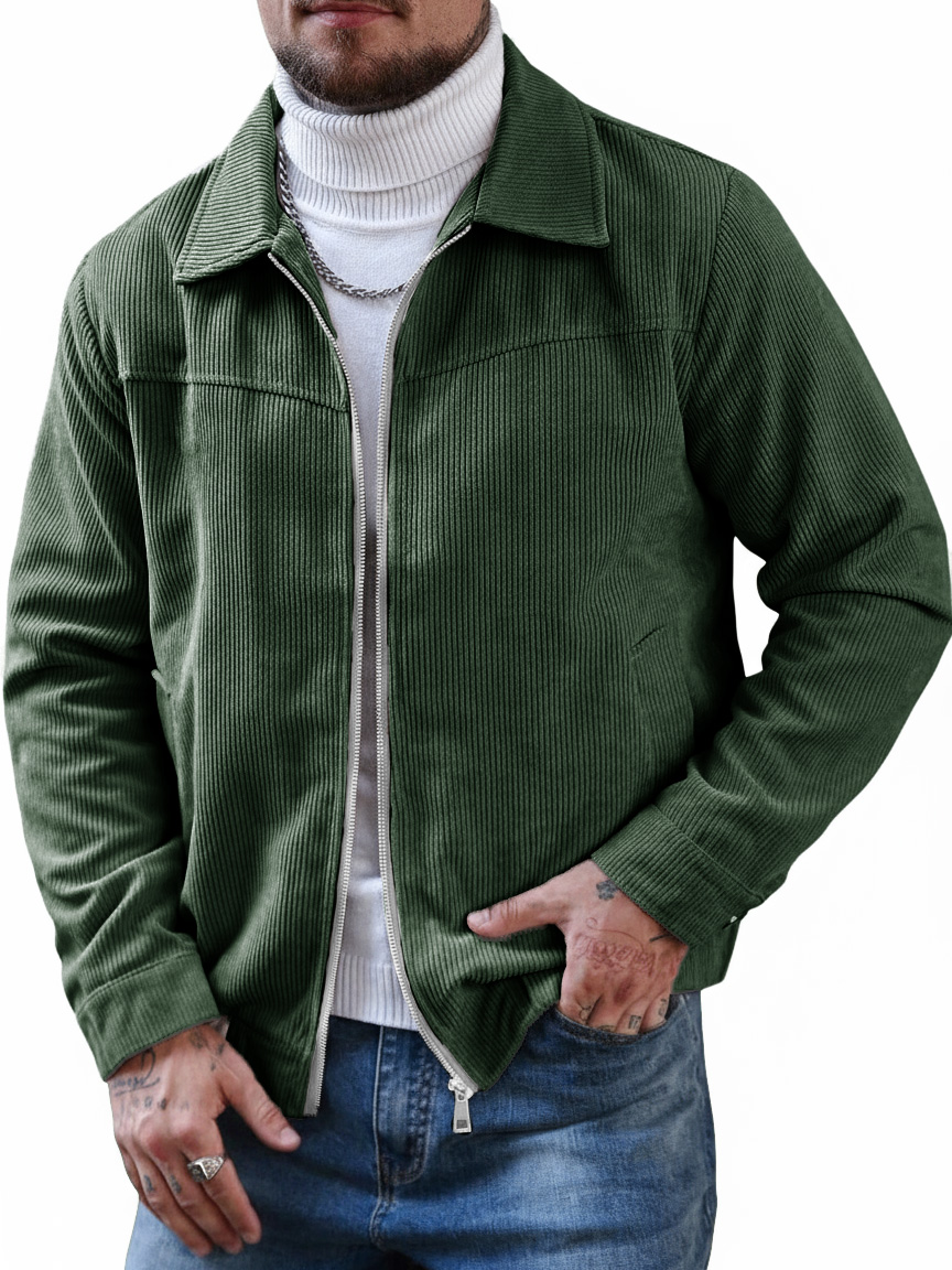 Men's Stylish Retro Corduroy Casual Jacket