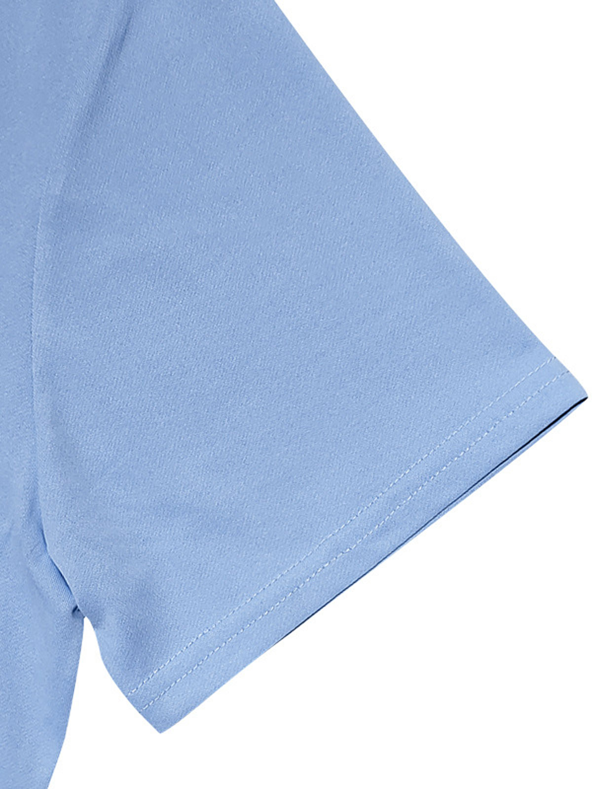 Men's Casual V-neck Solid Color Comfortable Short-sleeved T-shirt