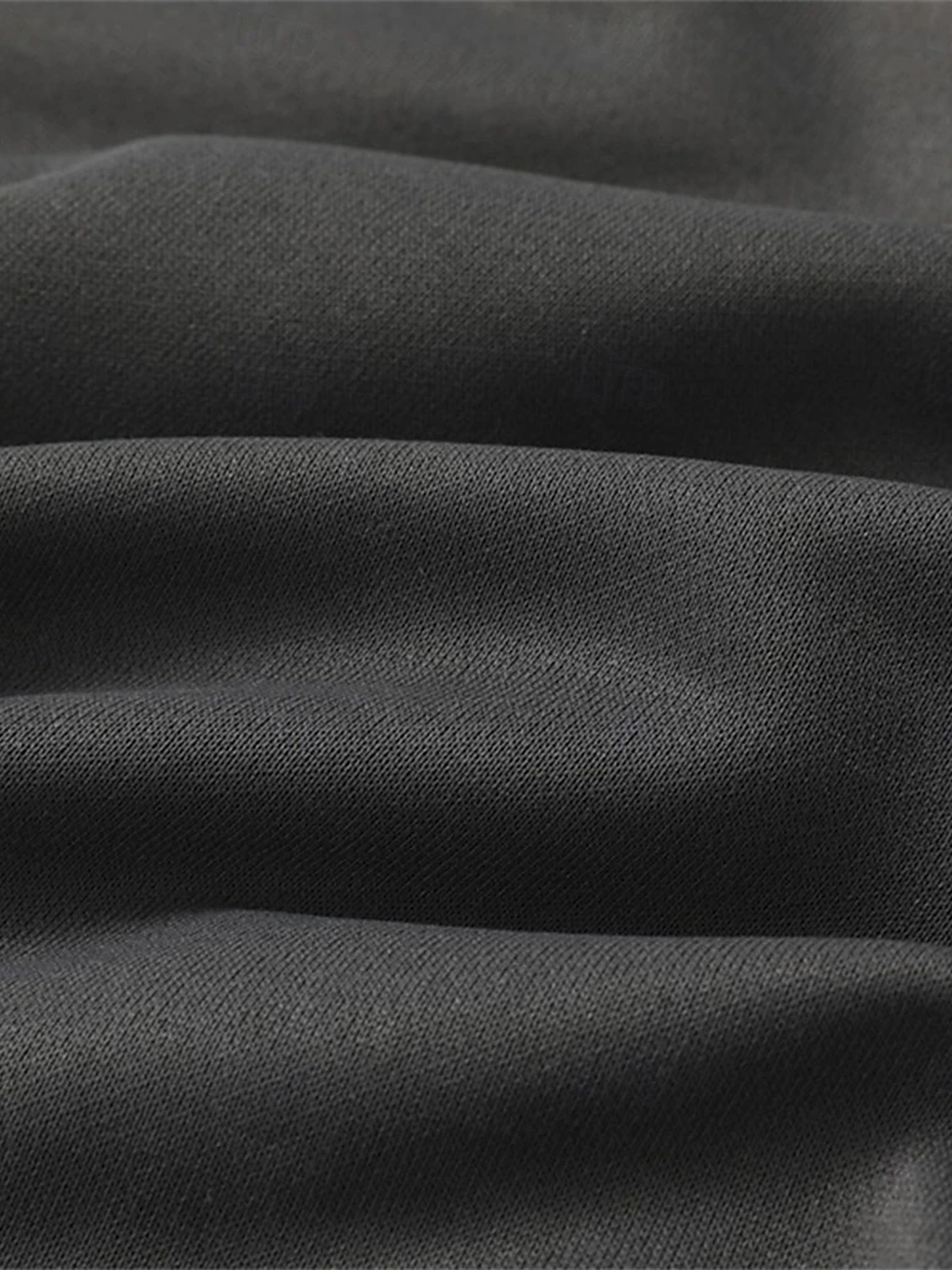 Men's Casual Hooded Zippered Double Pocket Solid Color Sweatshirt