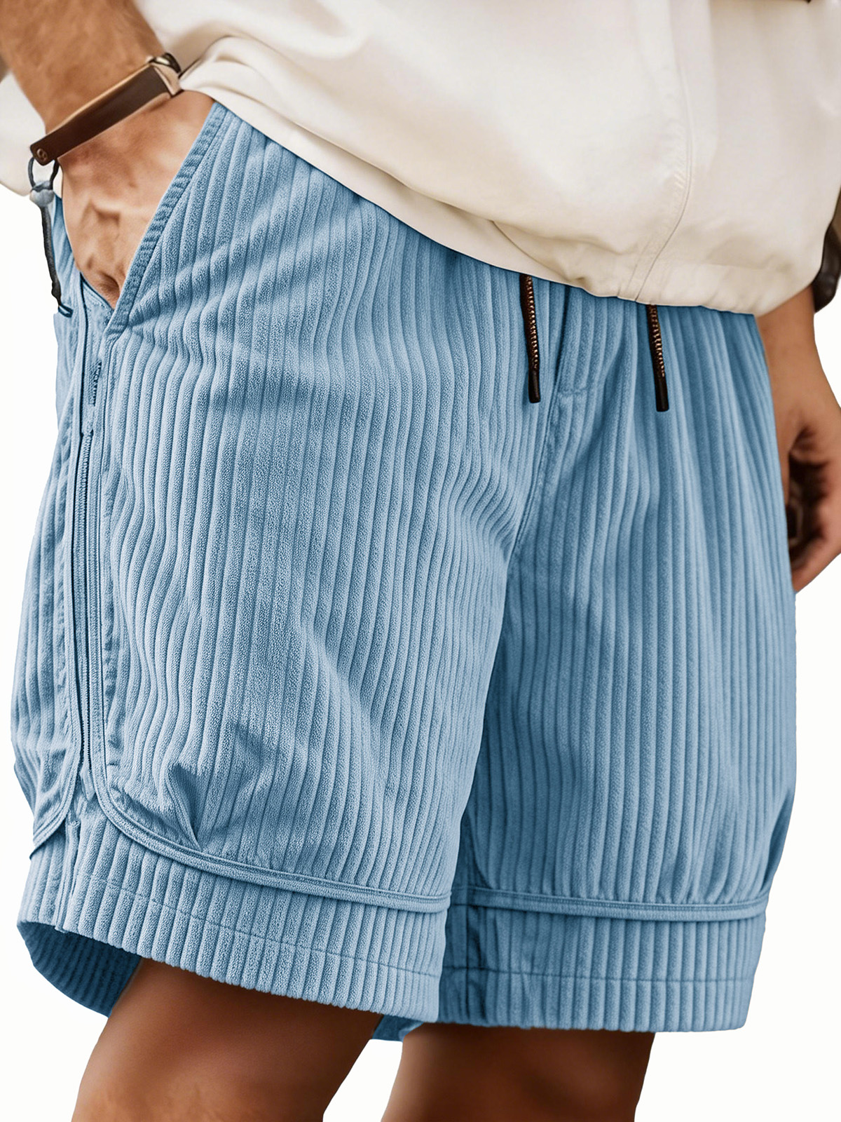 Men's Fashionable Loose Pocket Shorts