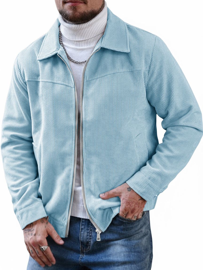 Men's Stylish Retro Corduroy Casual Jacket