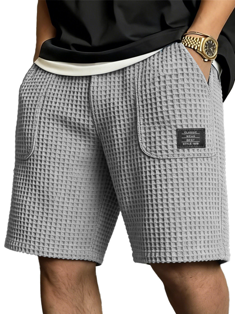 Men's Fashion Retro Loose Pocket Shorts