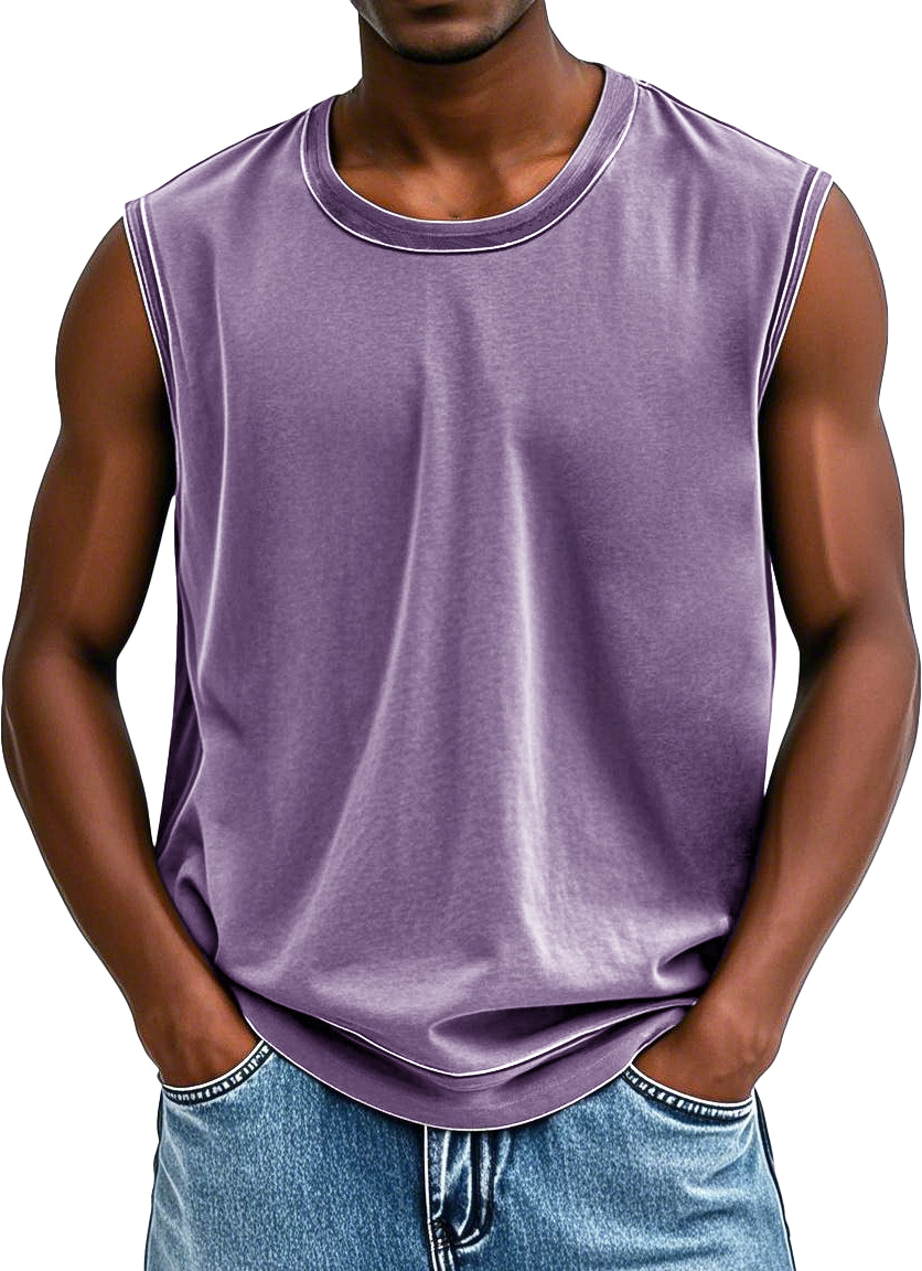 Men's Fashion Retro Distressed Sleeveless Vest