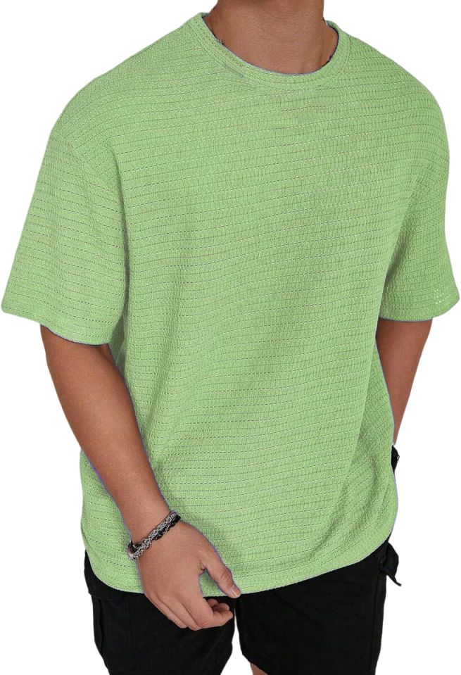 Men's Retro Fashion Casual Short-sleeved Round Neck T-shirt