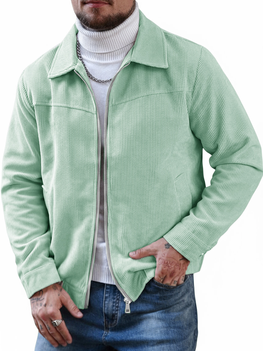 Men's Stylish Retro Corduroy Casual Jacket