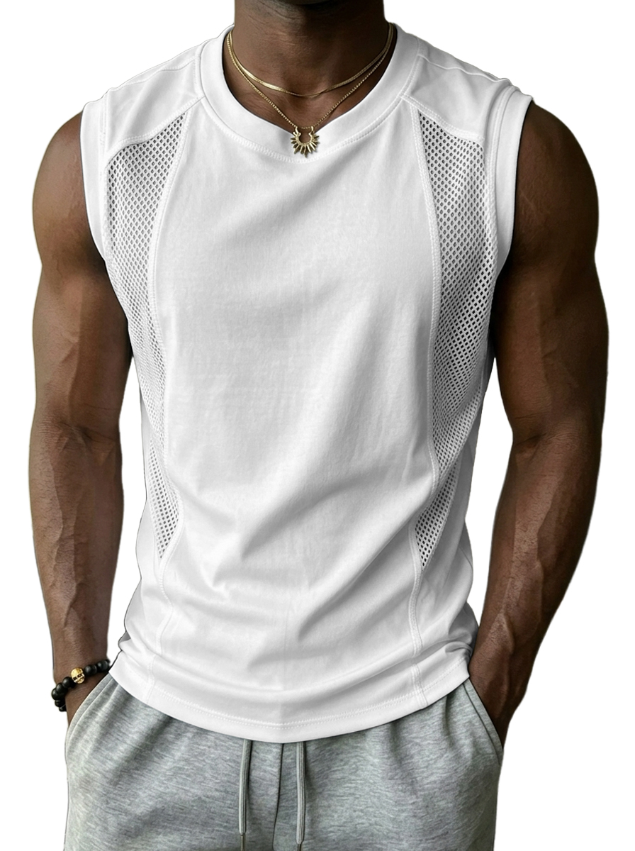 Athletic Breathable Sleeveless T-Shirt