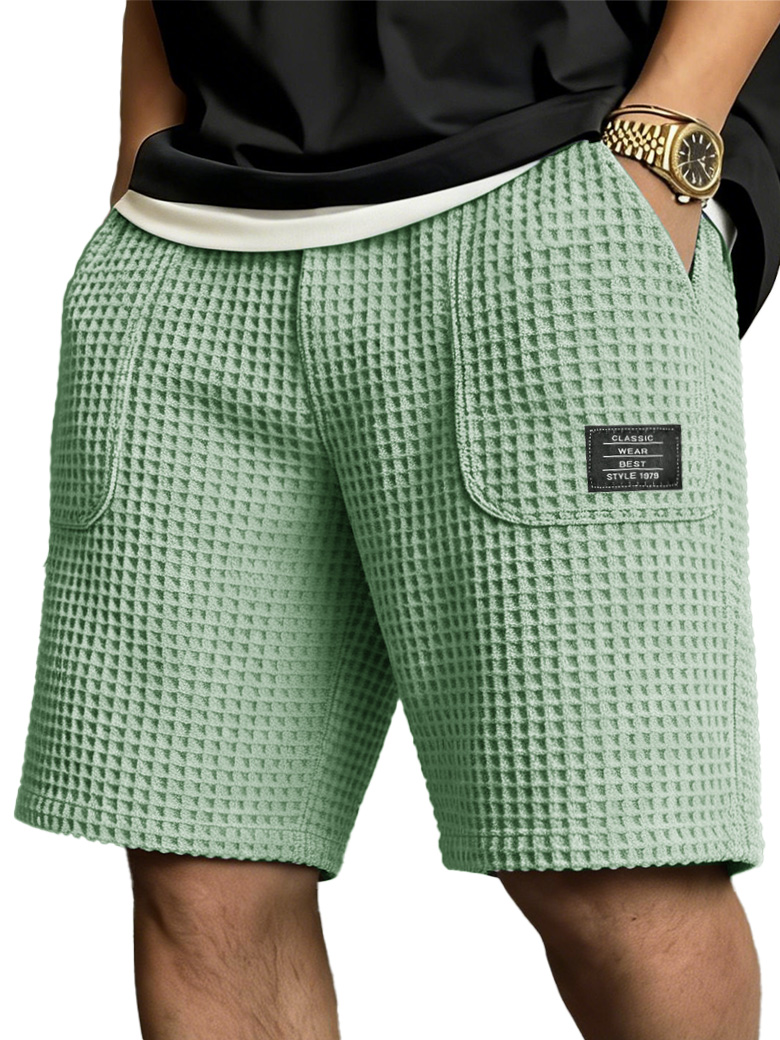 Men's Fashion Retro Loose Pocket Shorts