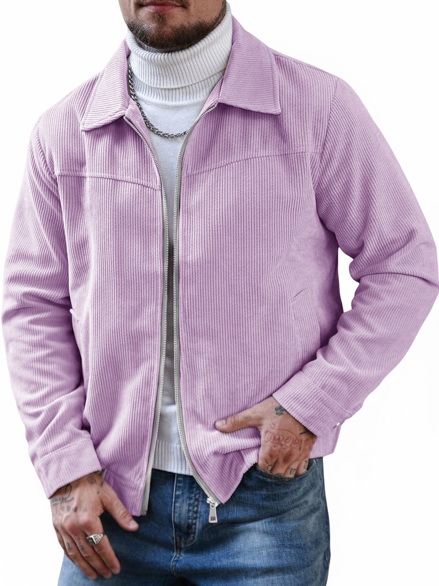 Men's Stylish Retro Corduroy Casual Jacket