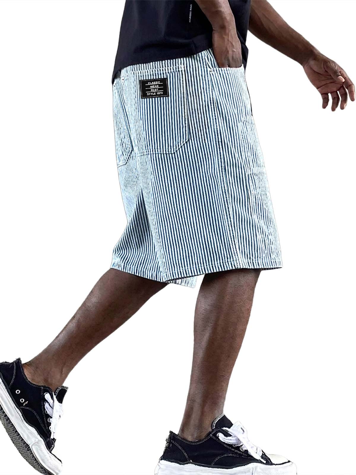 Stylish Striped Casual Shorts