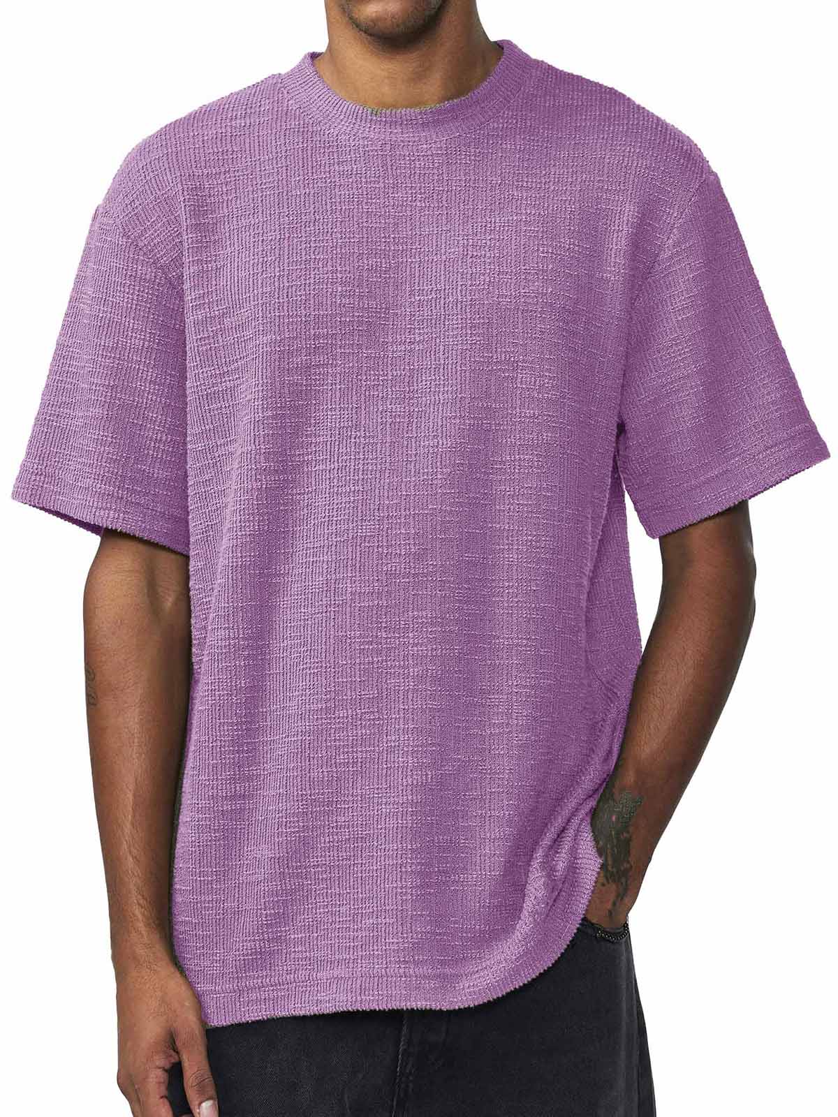 Men's Fashion Casual Retro Round Neck Short Sleeve T-Shirt