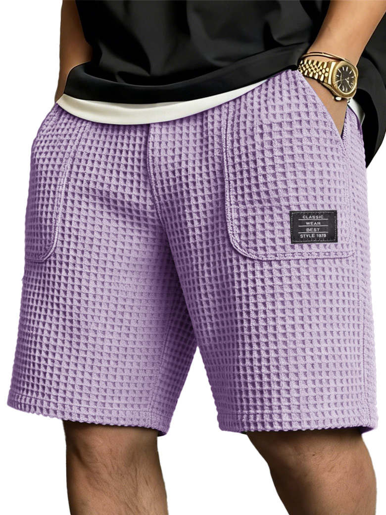 Men's Fashion Retro Loose Pocket Shorts