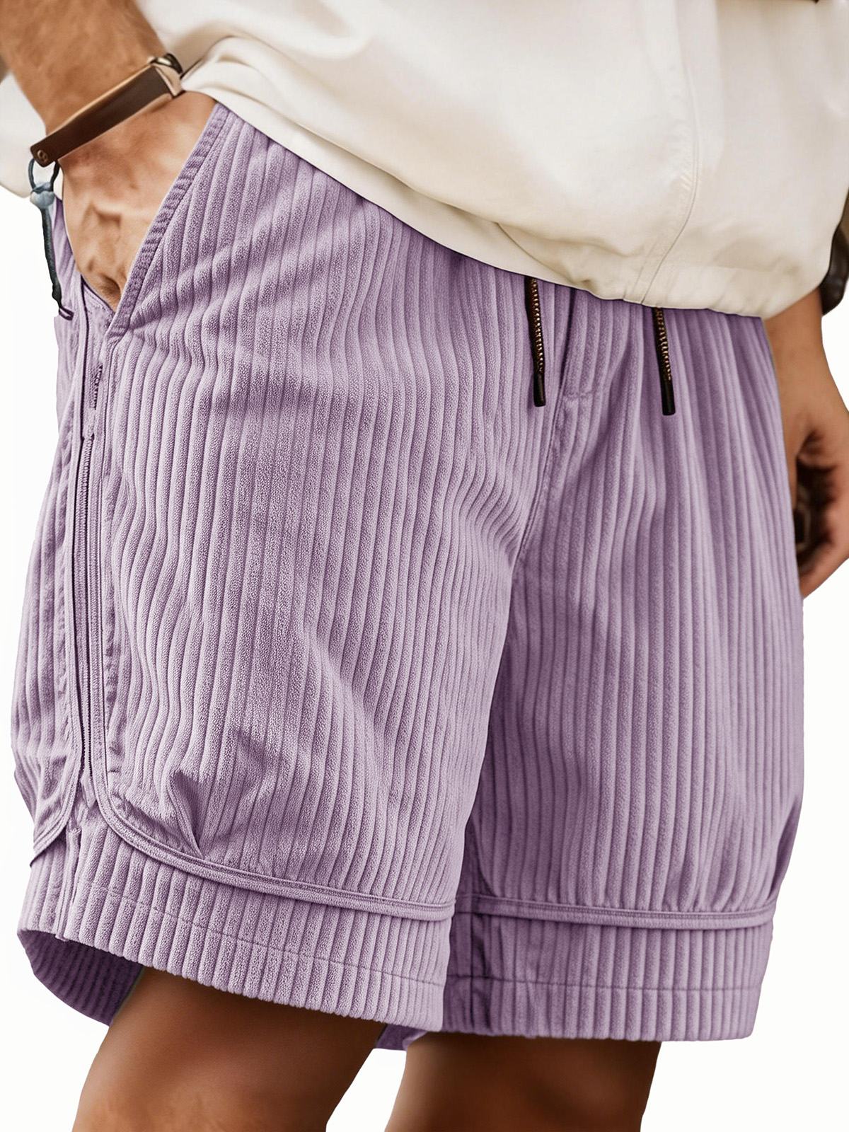 Men's Fashionable Loose Pocket Shorts