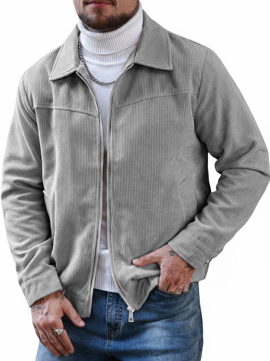 Men's Stylish Retro Corduroy Casual Jacket