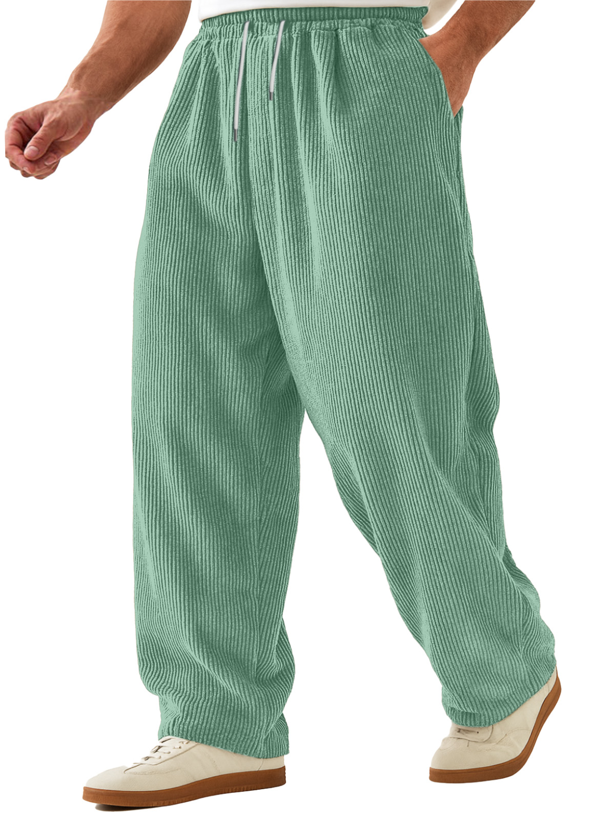 Retro Everyday Casual Corduroy Loose Trousers