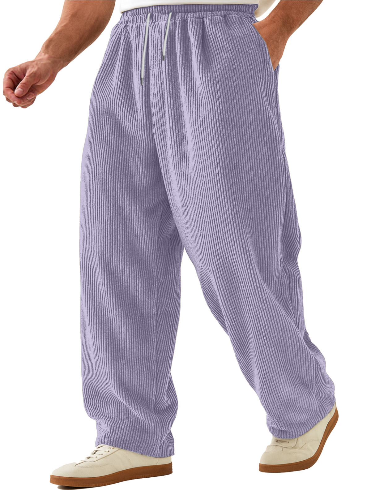 Retro Everyday Casual Corduroy Loose Trousers