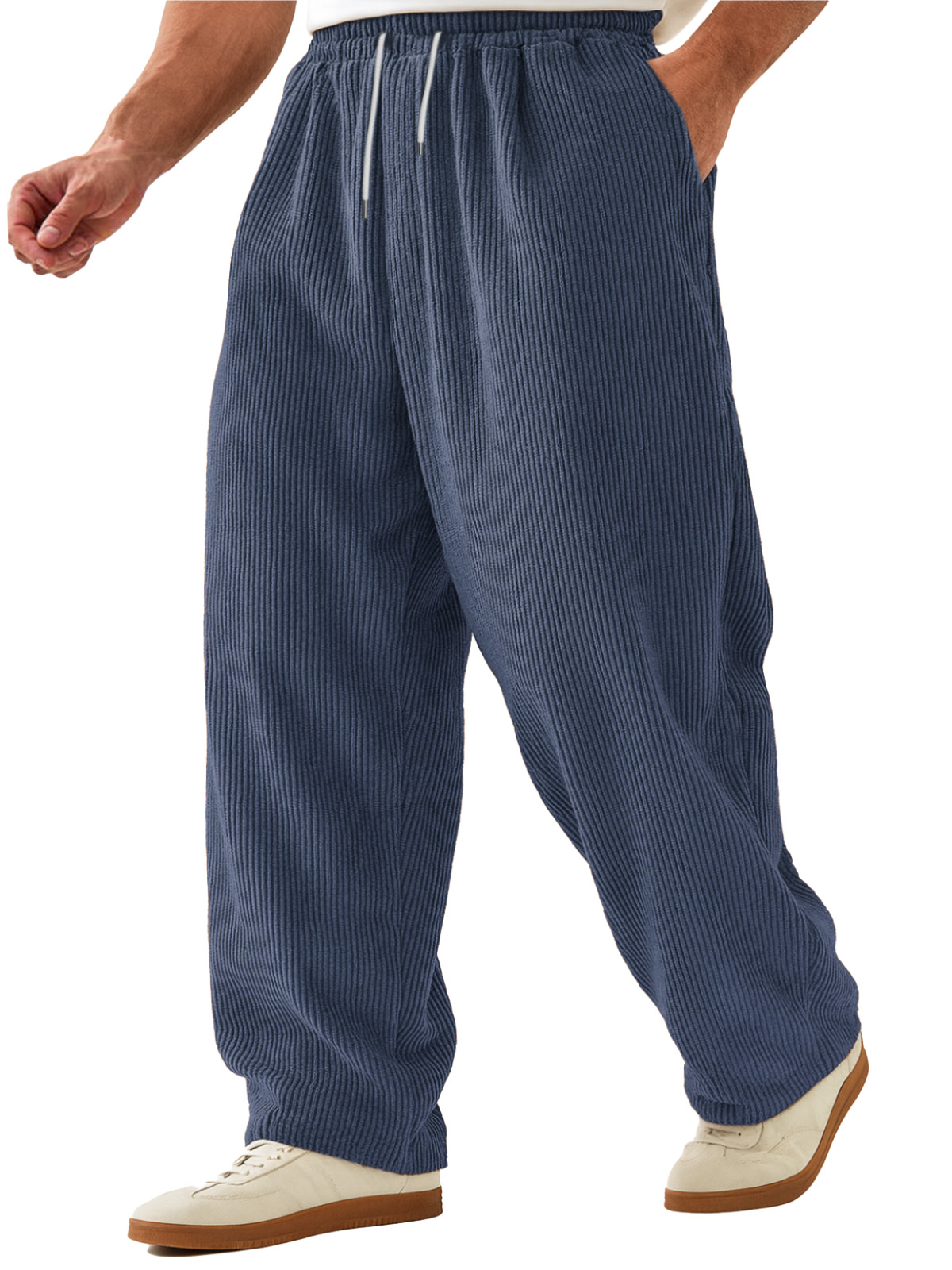 Retro Everyday Casual Corduroy Loose Trousers