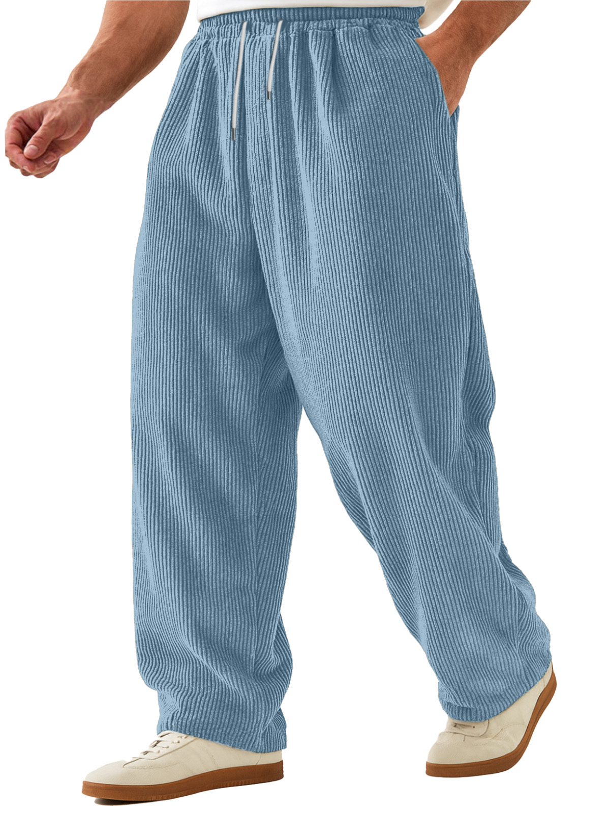 Retro Everyday Casual Corduroy Loose Trousers