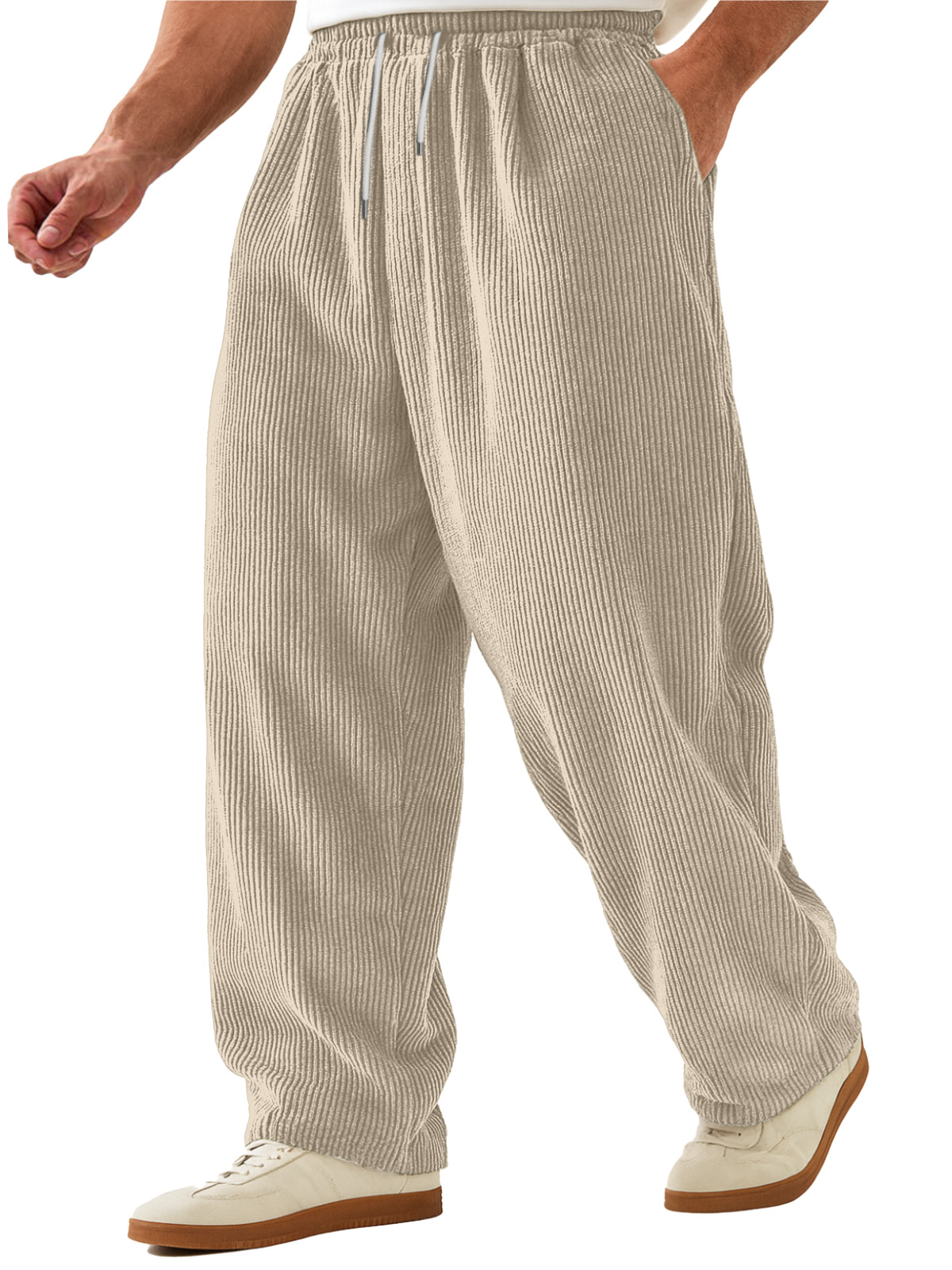 Retro Everyday Casual Corduroy Loose Trousers