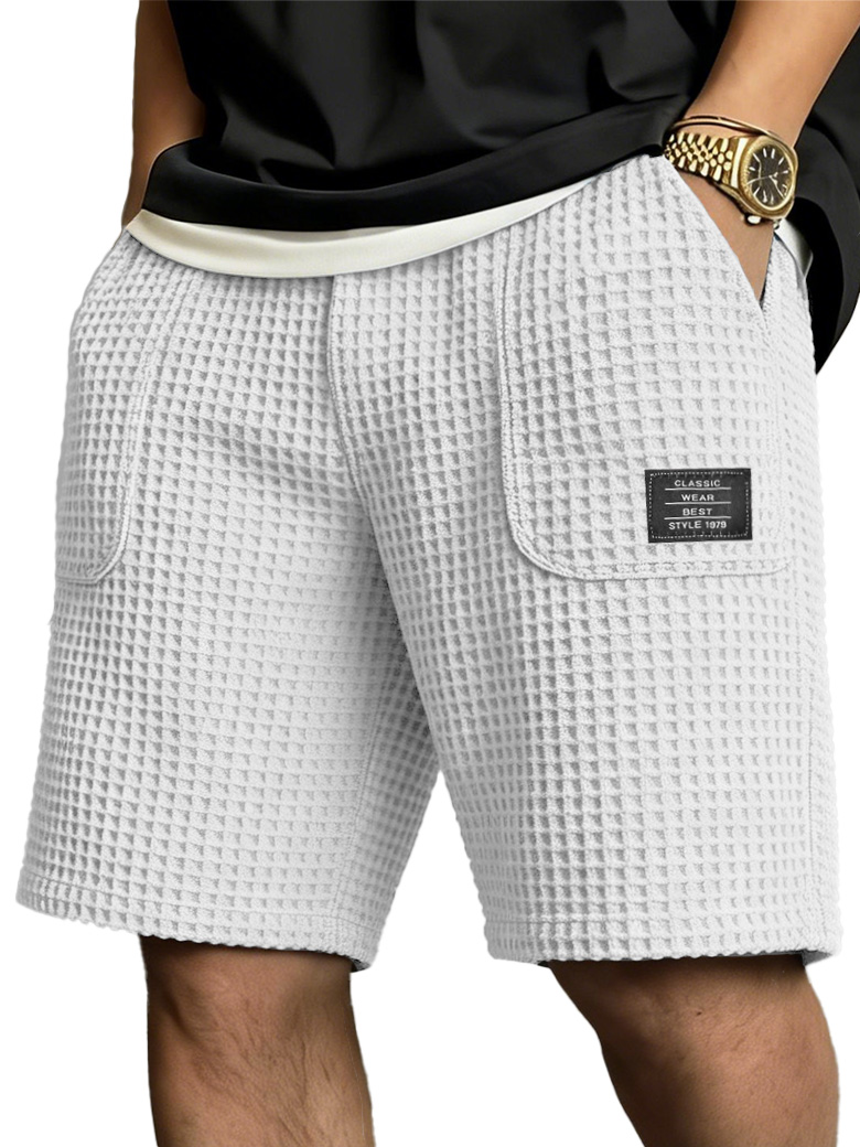 Men's Fashion Retro Loose Pocket Shorts