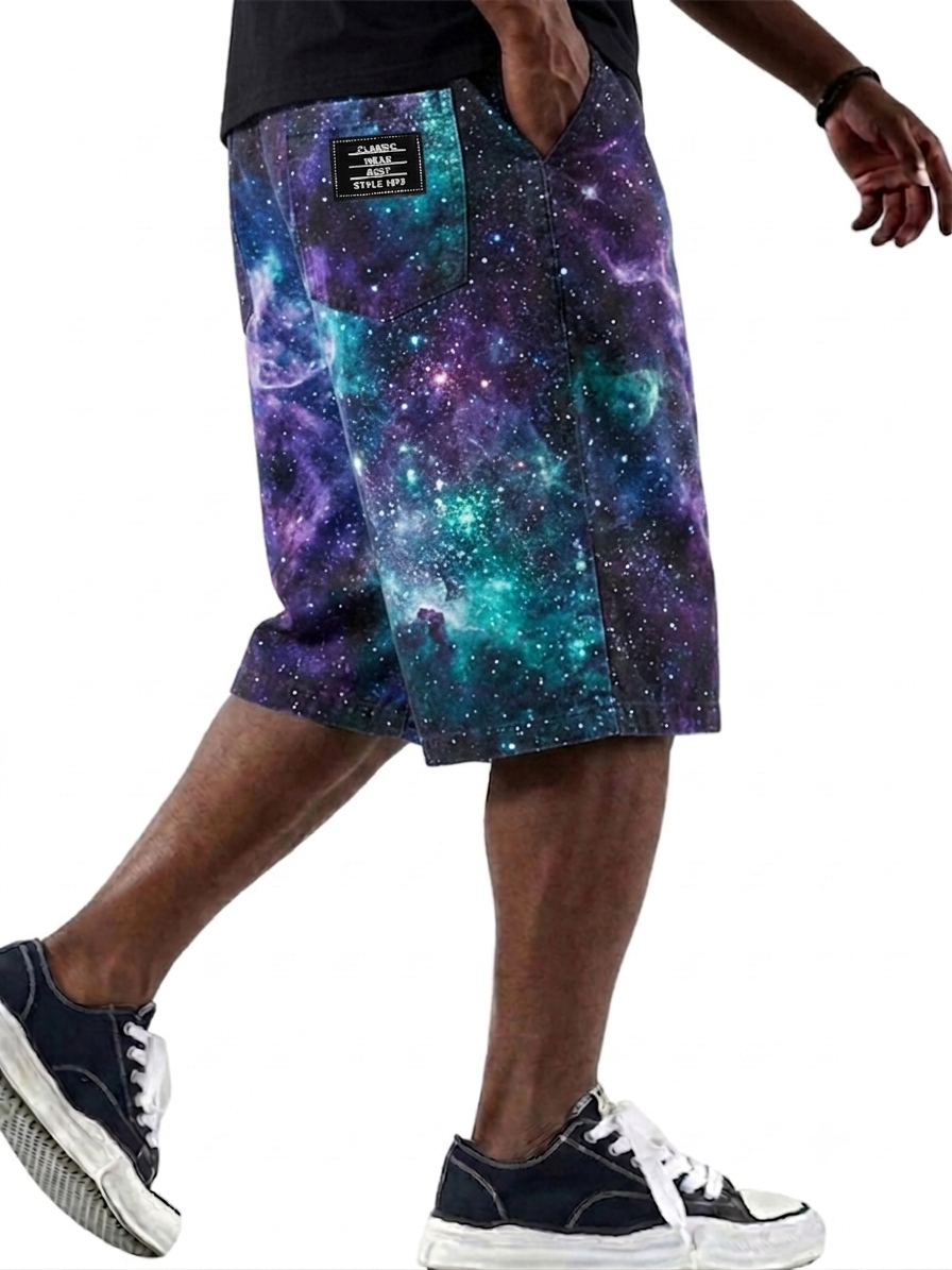 Galaxy Nebula Stylish & Versatile Basic Shorts
