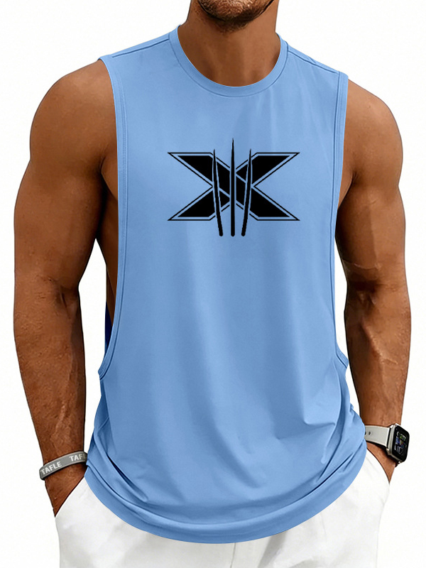 Men's Casual Print Vest