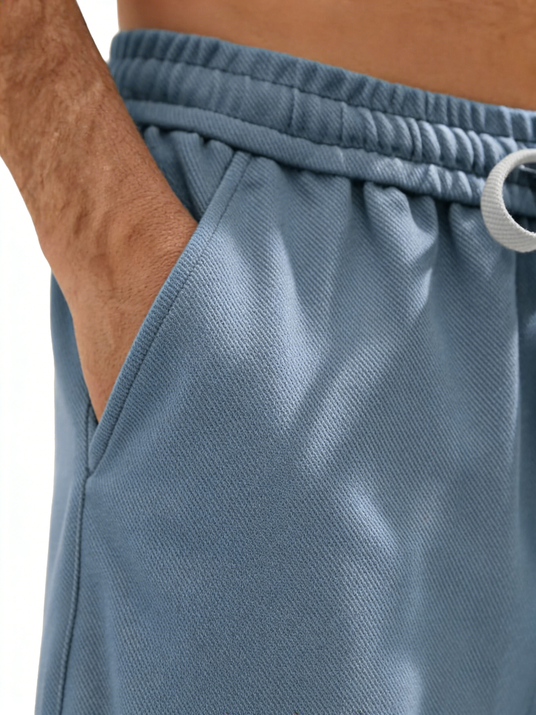 Men's Casual And Comfortable Beach Shorts With Simple Seams And Stitching Design
