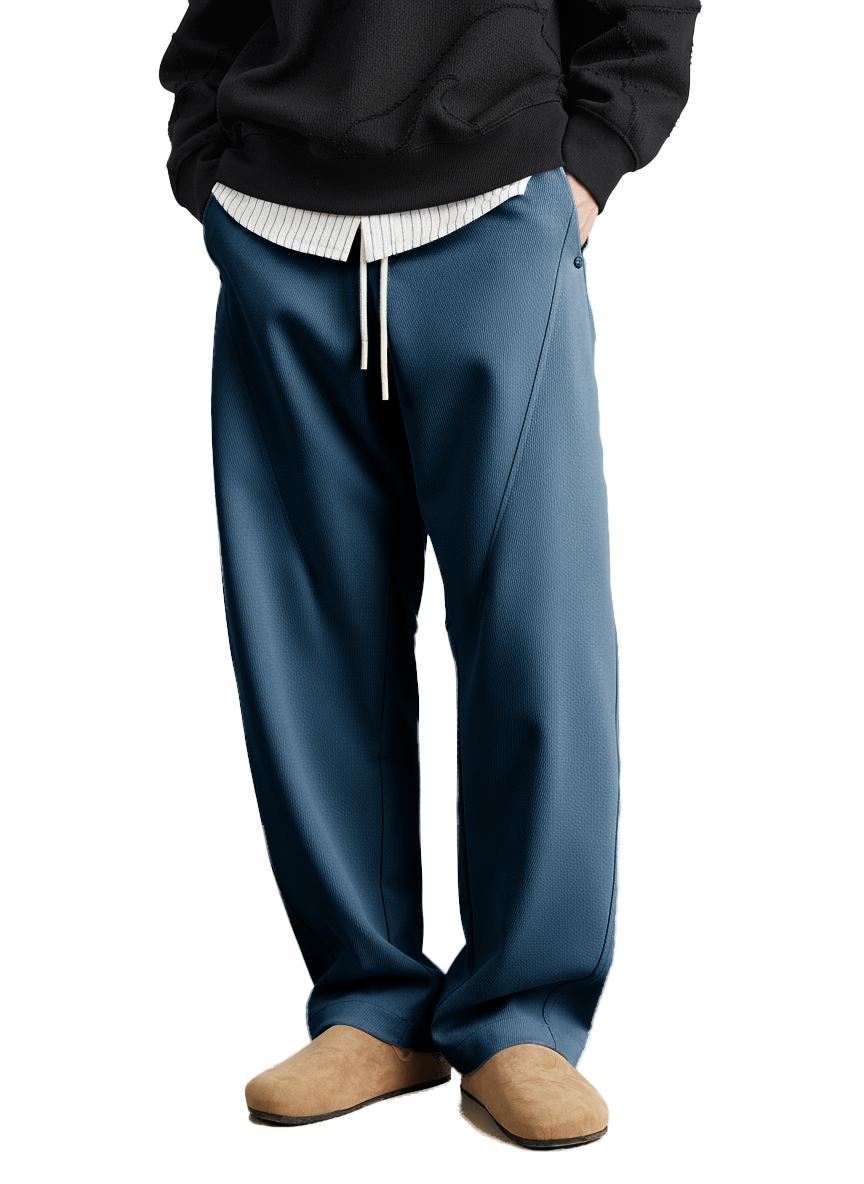 Men's Fashionable Sporty Loose Pocket Trousers