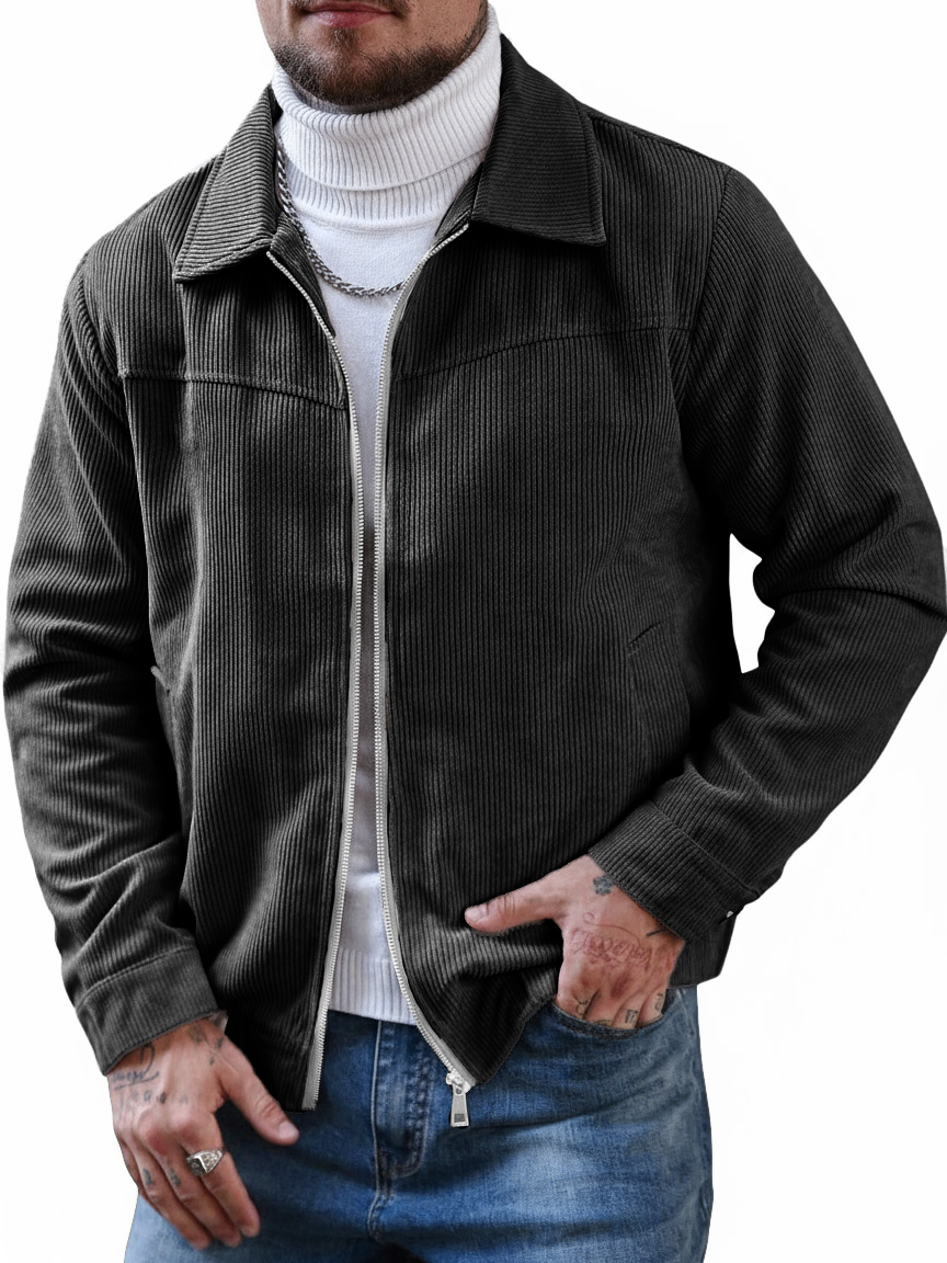 Men's Stylish Retro Corduroy Casual Jacket