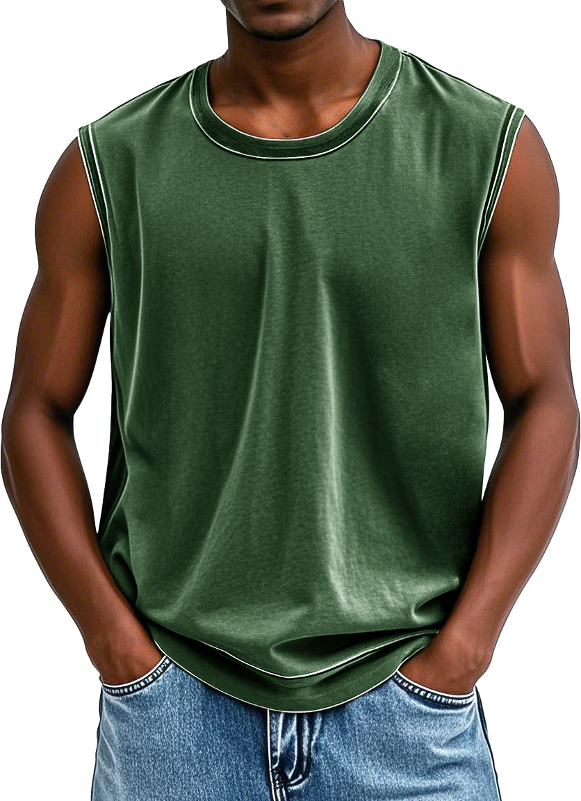 Men's Fashion Retro Distressed Sleeveless Vest