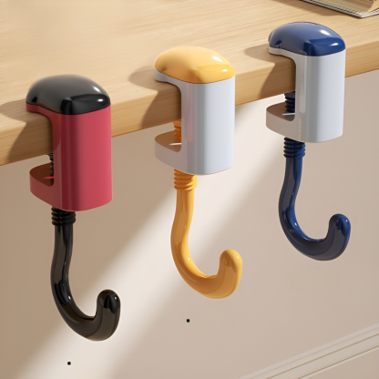 No-Nail Adjustable Desk Edge Hook