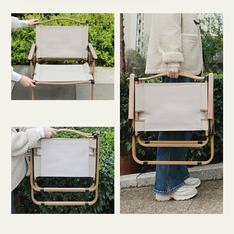 Portable outdoor folding chair