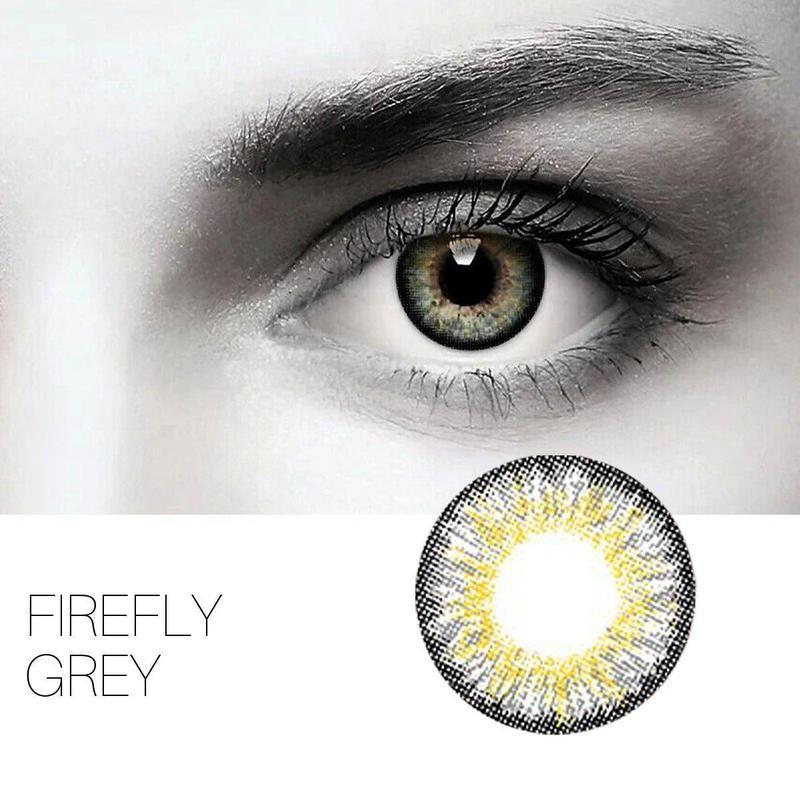 Eylumi Firefly Prescription 2 Colors Colored Contact Lenses - Natural Eye Enhancement | 1-Year Reusable