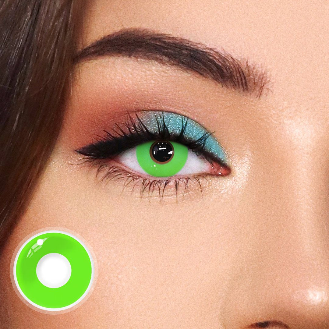 Eylumi Pure Green Colored Contact Lenses