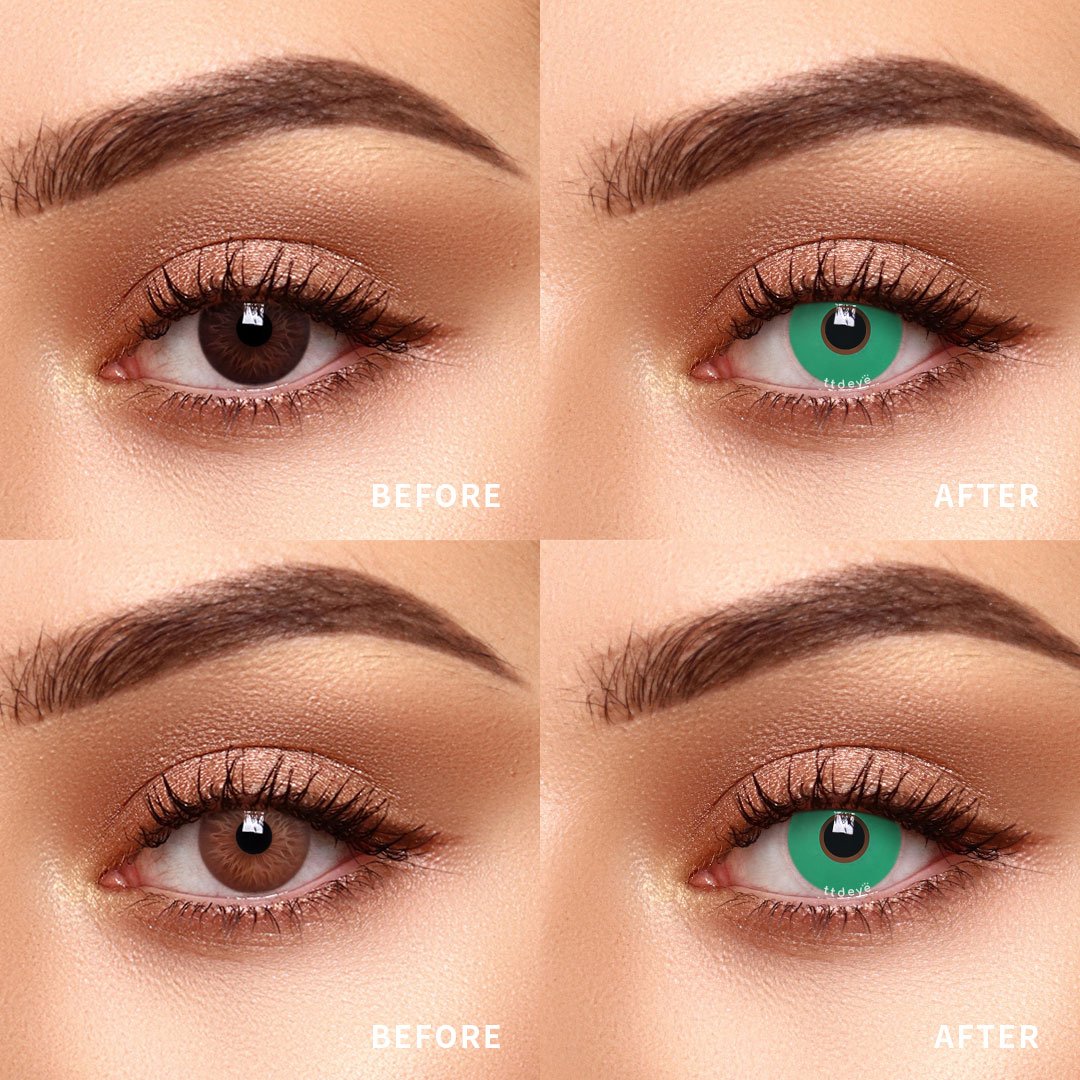 Eylumi Pure Green Colored Contact Lenses - image 6