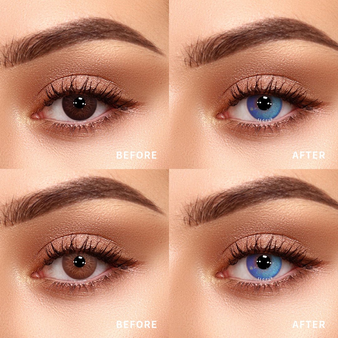 Eylumi Rio Blue Colored Contact Lenses - image 6