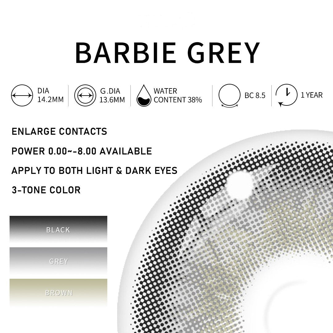 Eylumi Barbie Grey Colored Contact Lenses - image 3
