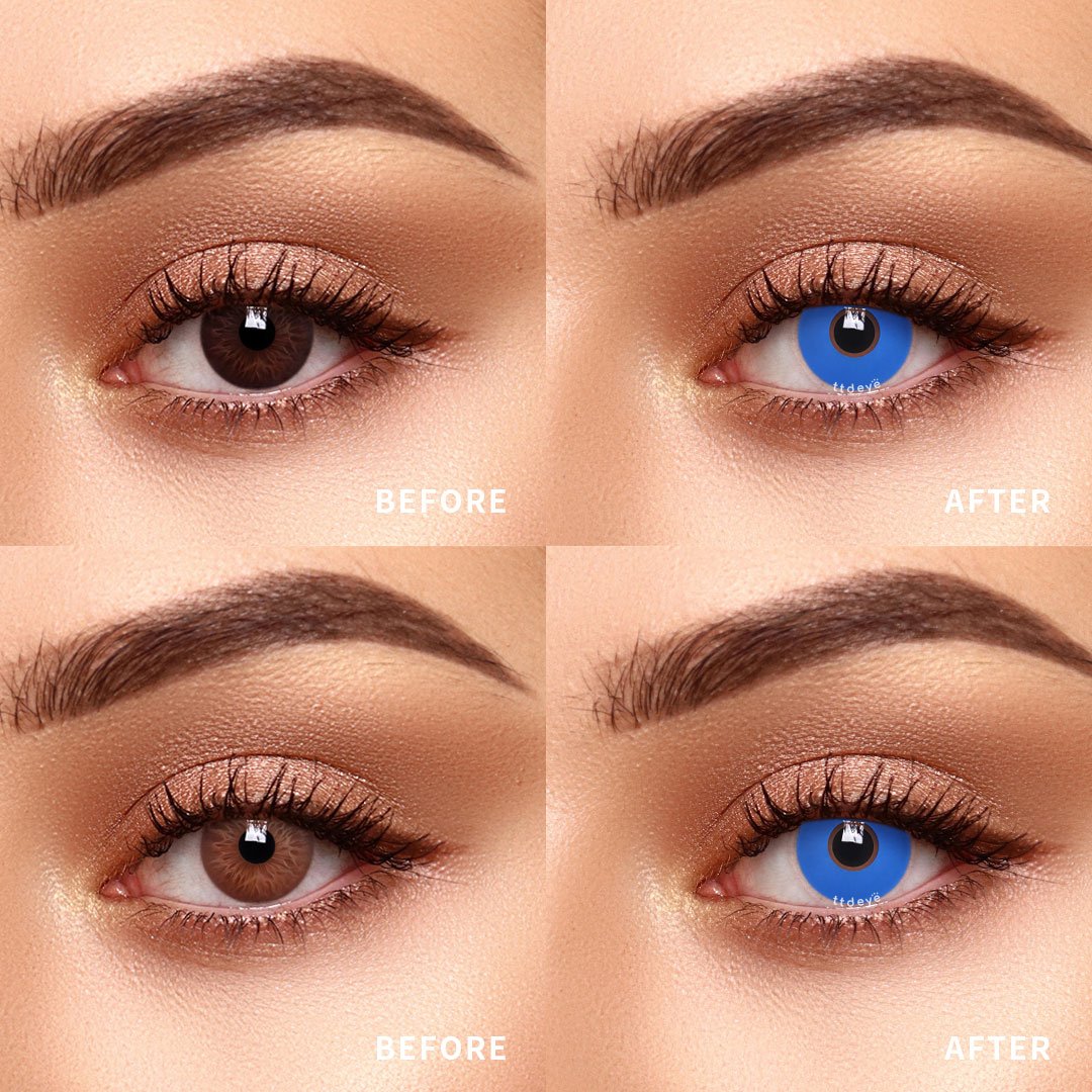 Eylumi Pure Blue Colored Contact Lenses - image 6