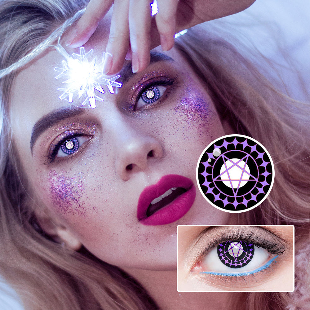 Eylumi Contractual Eye Colored Contact Lenses - Bold Cosplay Effect | 1-Year Reusable
