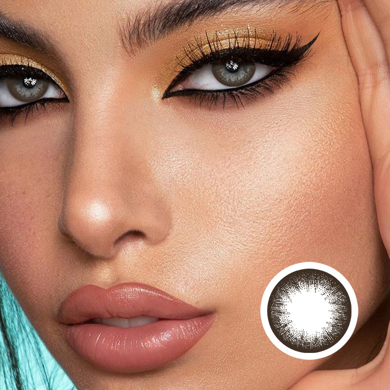 Eylumi Dameimuqiao Colored Contact Lenses - Natural Eye Enhancement | 1-Year Reusable