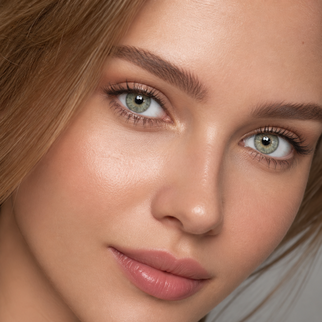 Eylumi Medusa Mist Green Colored Contact Lenses - Natural Green Eye Effect | 6-Month Reusable