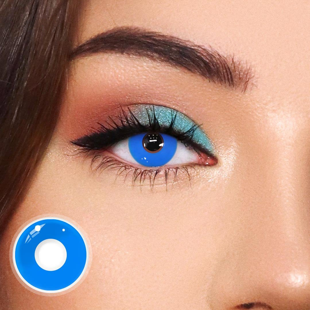 Eylumi Pure Blue Colored Contact Lenses