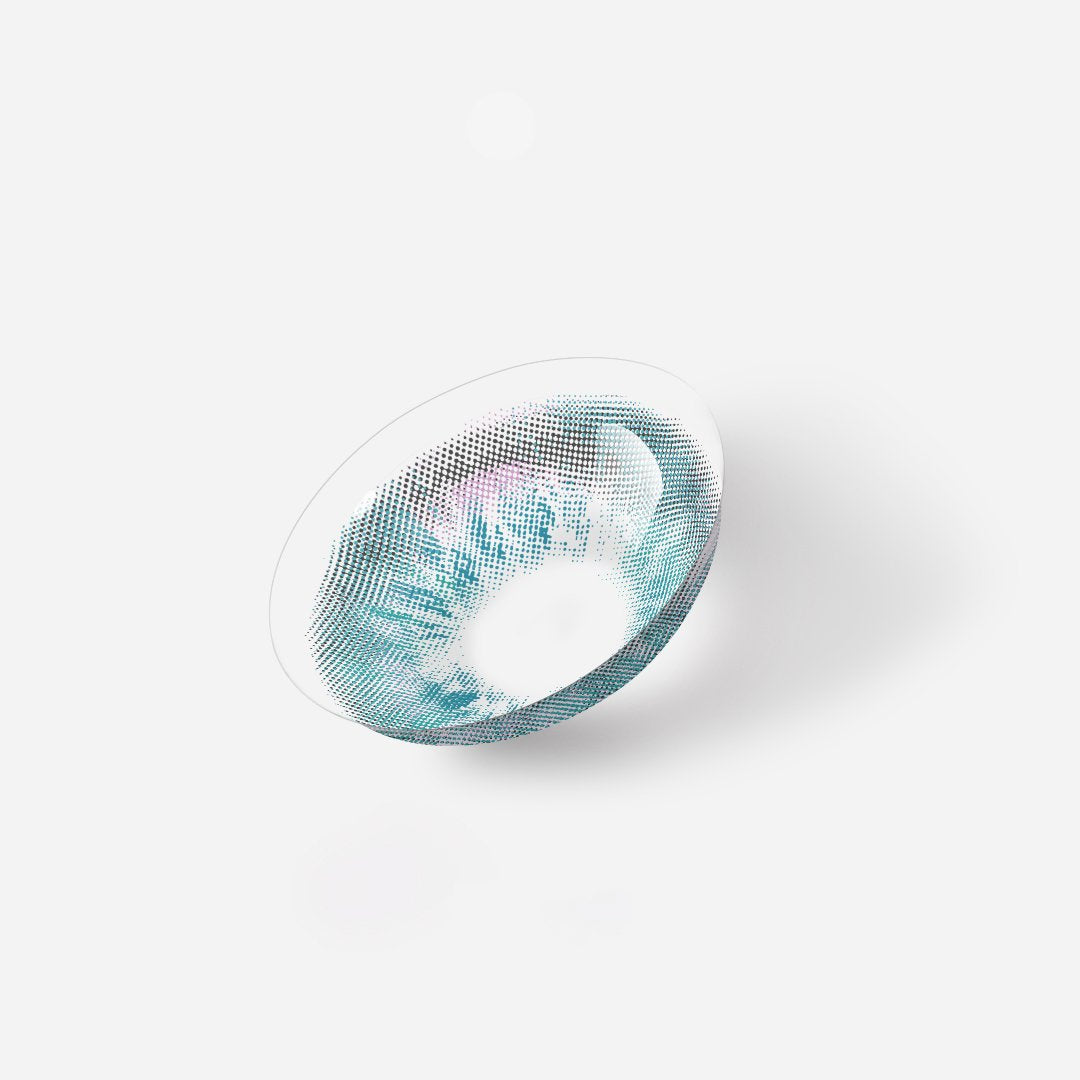 Eylumi Secret Garden Blue Colored Contact Lenses - image 5