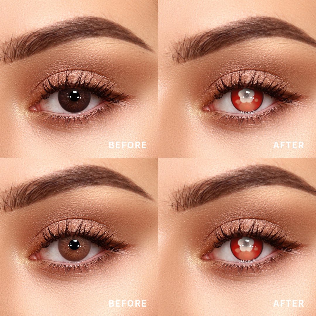 Eylumi Genshin Impact Hu Tao II Style Colored Contact Lenses - image 5