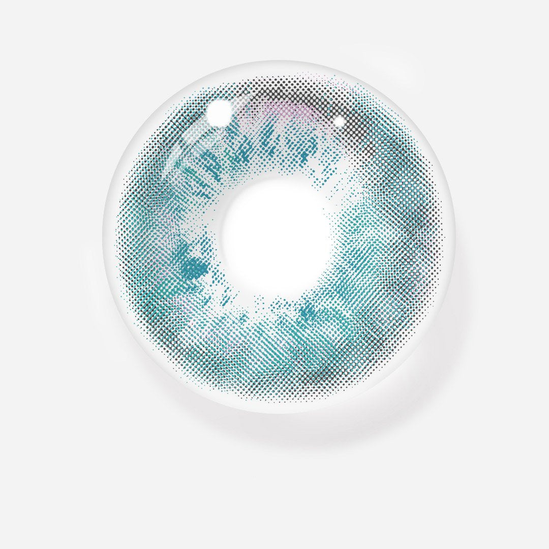 Eylumi Secret Garden Blue Colored Contact Lenses - image 3